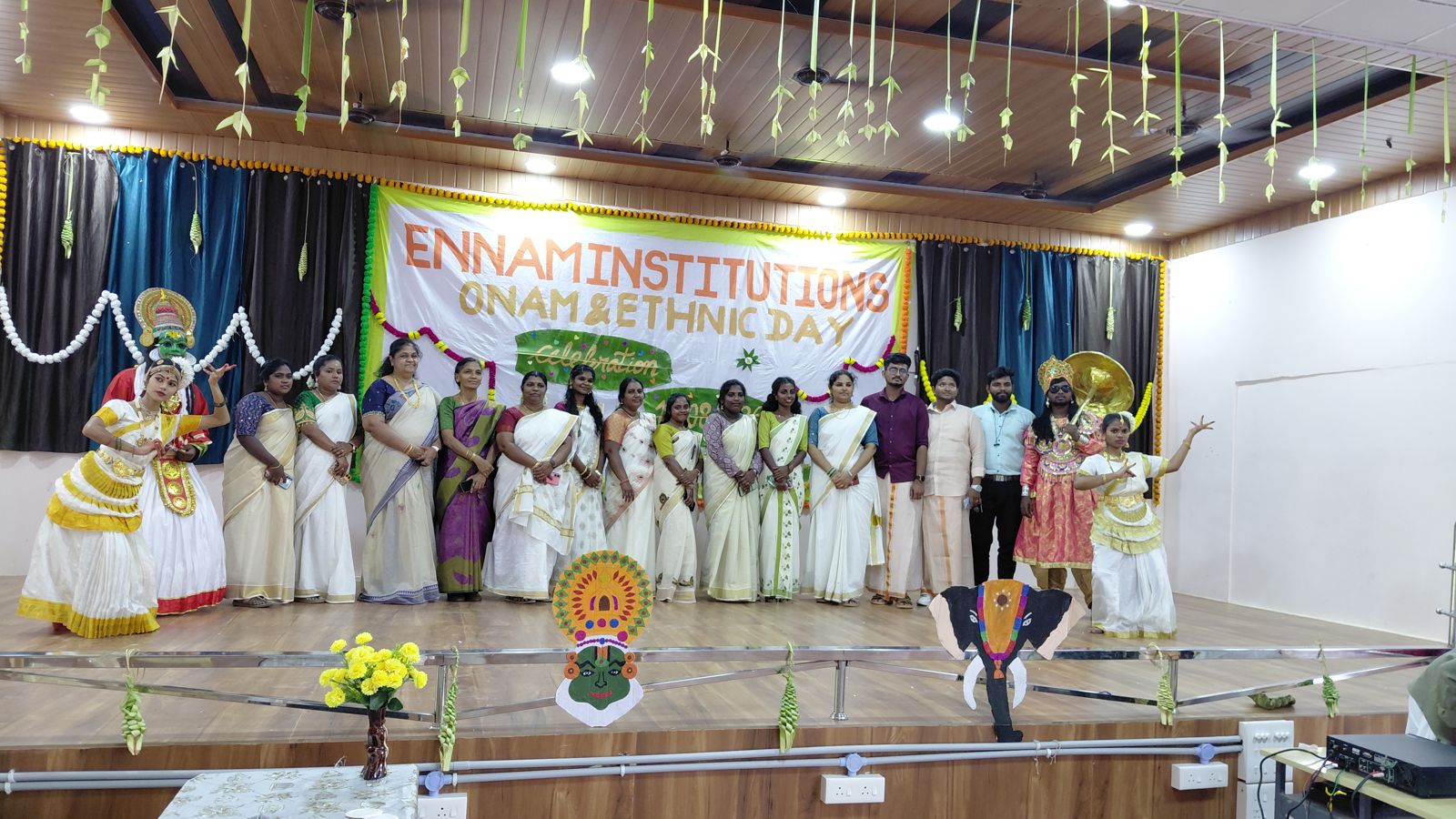 Onam and Ethnic Day celebration